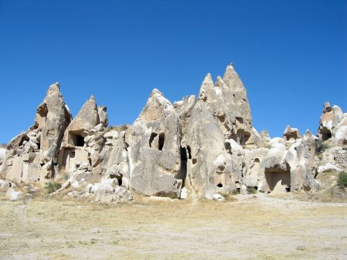 Cappadocia, Urvas, Goreme, Turkija, Smiltainis, Kelionė, Senovės, Kraštovaizdis, Unesco, Istorija