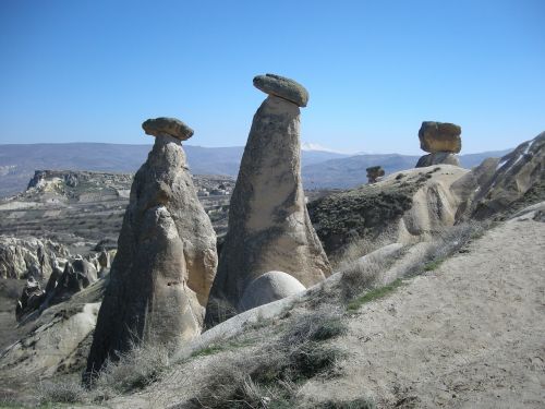 Cappadocia, Grybo Akmuo, Dangus, Akmuo, Už, Mėlynas Dangus