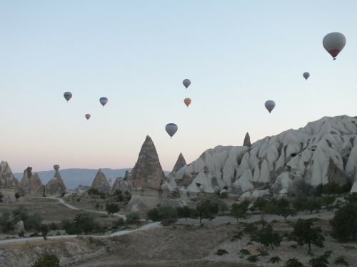 Cappadocia, Gorema, Turkija, Balionas