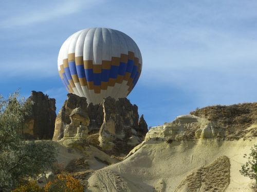 Cappadocia, Karšto Oro Balionas, Tufa, Uolienos Formacijos, Turkija, Kraštovaizdis, Rokas