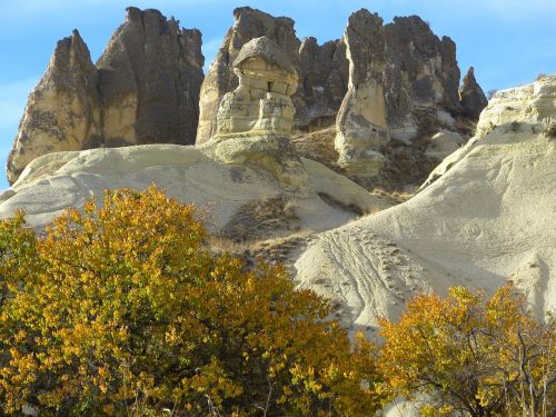 Cappadocia, Tufa, Uolienos Formacijos, Turkija, Kraštovaizdis, Rokas
