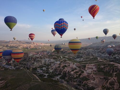 Cappadocia,  Turkija,  Kelionė,  Karšto Oro Balionas,  Kraštovaizdis