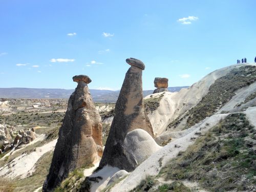 Cappadocia, Kraštovaizdis, Turkija, Uolienos Formacijos, Gamta, Tuftų Uolienų Susidarymas, Fėjų Bokštas, Fėjų Dūmtraukis