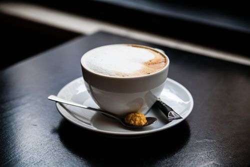 Cappuccino, Kava, Kavinė, Taurė, Kavos Puodelis, Milchschaum