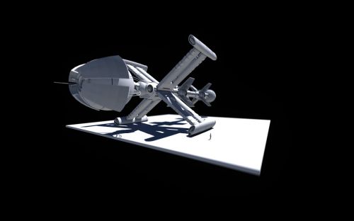 Kapitono Ateitis, Erdvėlaivis, Kapitono Ateities Kometa, Persiųsti, Cad, 3D Modelis