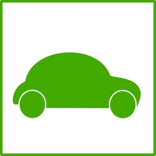 Automobilis, Ekologija, Žalias, Nemokama Vektorinė Grafika