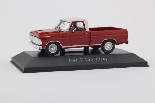 Automobilis, Miniatiūrinė, Žaislas, F100, 1978, Ford