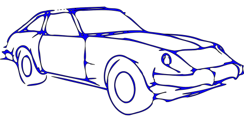 Automobilis, Klasikinis, Automatinis, Lenktynės, Automobilis, Sportas, Nemokama Vektorinė Grafika