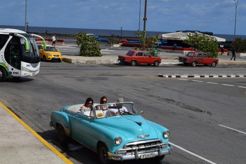 Automobilis,  Transporto Sistema,  Transporto Priemonė,  Kelias,  Vairuoti,  Kuba,  Havana,  Senovinis,  Be Honoraro Mokesčio