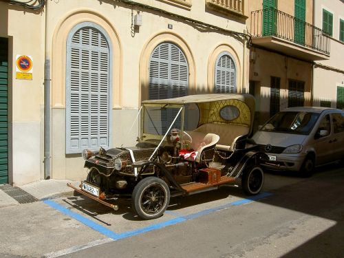 Automobilis, Klasikinis, Vintage, Senovinis, Majorca