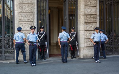 Carabinieri, Garbės Sargas, Roma, Italy