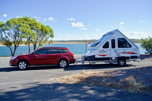 Caravan,  Mikroautobusas,  Australija,  Kempingas,  Touring,  Kelionė