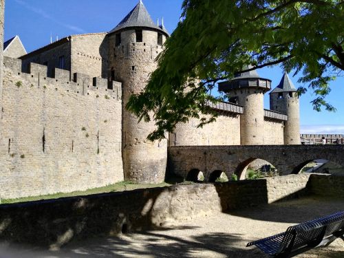 Carcassonne, Viduramžių Miestas, Senovinis Miestas, Paminklas, France, Miestas, Turai