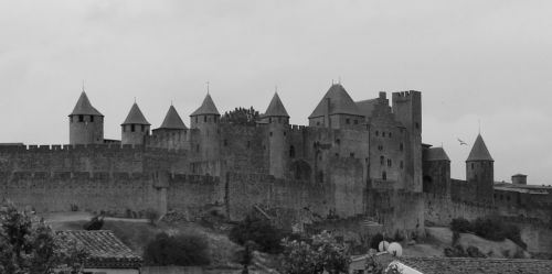 Carcassonne, France, Viduramžių Miestas, Didelė Nuotrauka