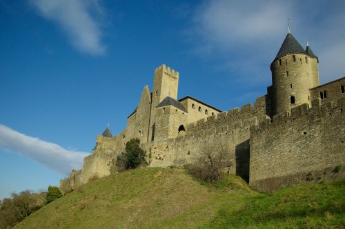 Carcassonne, Važiuoklės, Viduramžių Pilis, France