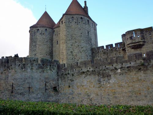 Pilis,  Carcassonne,  Bokštai,  Važiuoklės,  Prancūzų & Nbsp,  Pilis,  Architektūra,  Akmuo & Nbsp,  Sienos,  Bokštai,  Carcassonne,  France