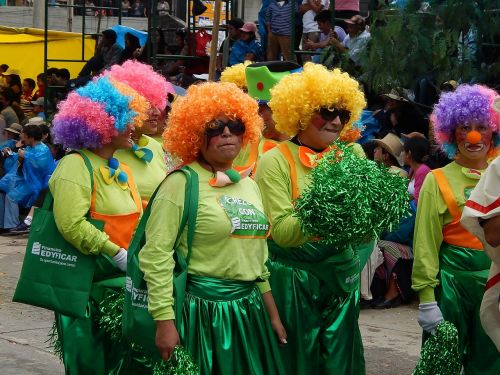 Karnavalas, Paradas, Festivalis, Kostiumas, Maskaradas, Vakarėlis, Linksma, Šventė, Teatras, Tradicija, Šventinis, Spektaklis, Cajamarca, Peru, Įvykis, Kultūra, Pramogos