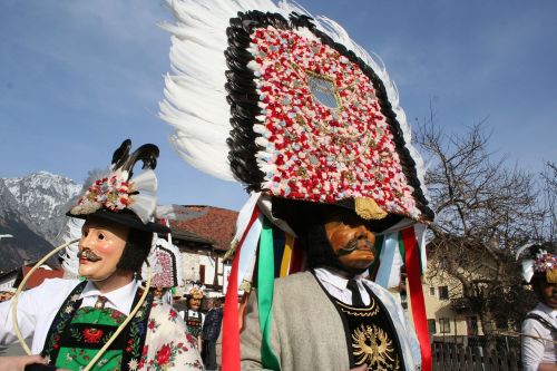 Karnavalų Paradas, Tyrol, Muitinės, Absam, Muller Ir Slush Gerer