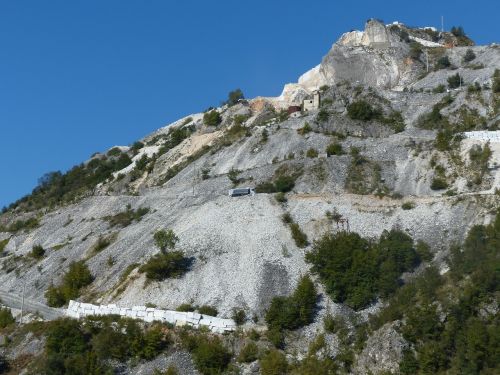 Carrara Marmuras,  Blokai,  Karjeras