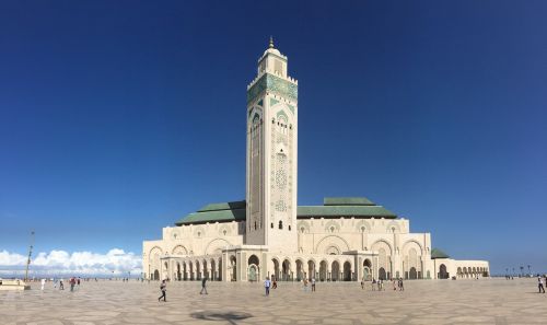 Casablanca, Marokas, Mečetė, Islamas, Religija, Arabas, Musulmonas, Islamic, Rytietiškas, Religinis, Orientyras, Minaretas