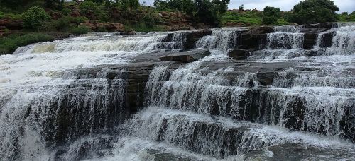 Kaskados, Kritimo, Godachinamalki Patenka, Vanduo Kritimo, Markandeya, Upė, Karnataka, Indija