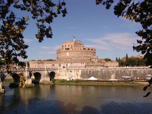 Castel Santangelo, Roma, Italy