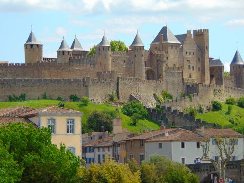 Pilis, Carcassonne, France, Turizmas