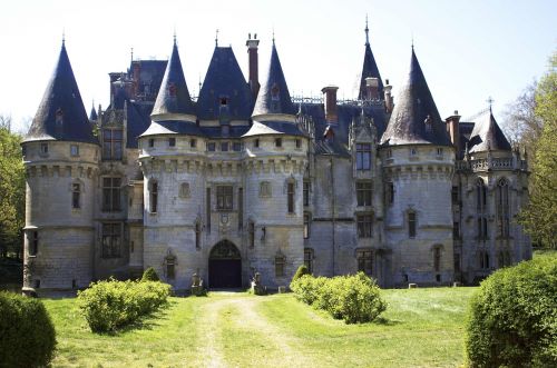 Château De Vigny, Fasadas, France, Šiaurė