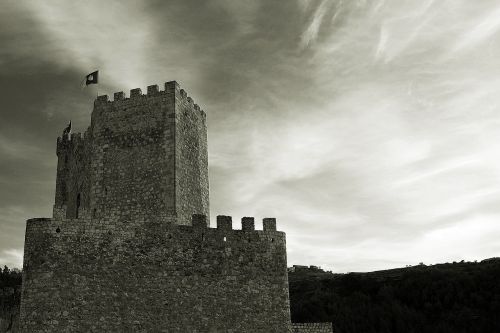 Pilis, Alcalá Del Júcar, Albacete, Ispanija, Paminklai, Tvirtovė, Architektūra, Viduramžių
