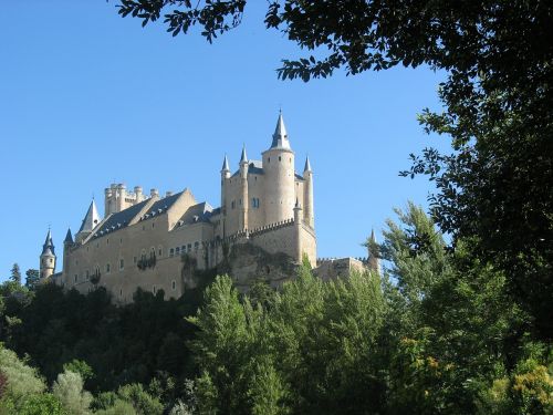 Pilis, Segovia, Ispanija, Castillo Segovia, Alkazaras