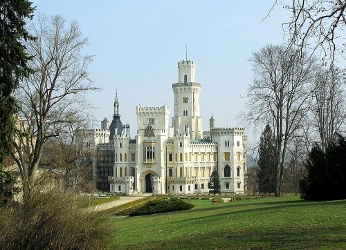 Pilis, Parkas, Architektūra, Pietų Bohēma, Čekijos Respublika, Istoriškai, Hluboká