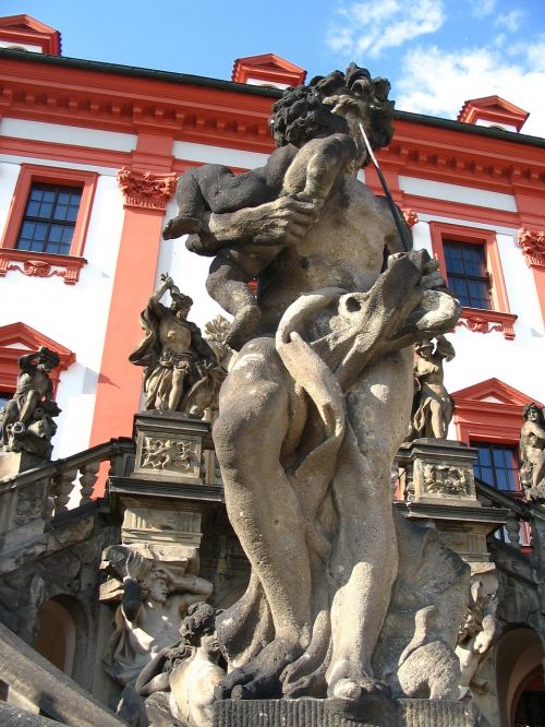 Pilis, Prague, Skulptūra, Turizmas, Istorinis, Orientyras, Viduramžių, Gotika, Čekų, Europa