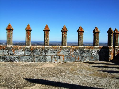 Pilies Siena, Bokštai, Castelo De Beja, Beja, Portugal, Pilis, Siena