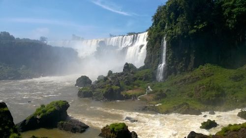 Katarakta,  Foz Do Iguaçu,  Dangus,  Rio,  Krioklys,  Miškas,  Kelionė,  Vanduo,  Vanduo Patenka