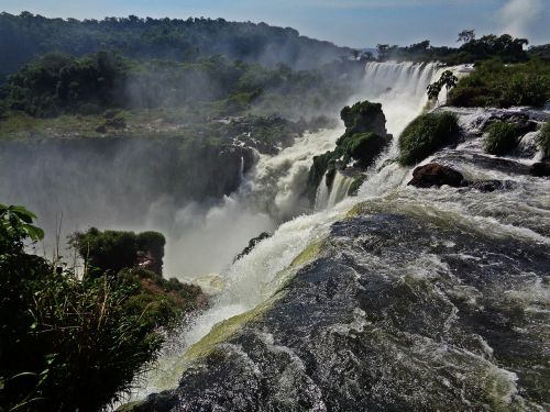 Cataratas Do Iguaçu, Brazilija, Krioklys, Upė