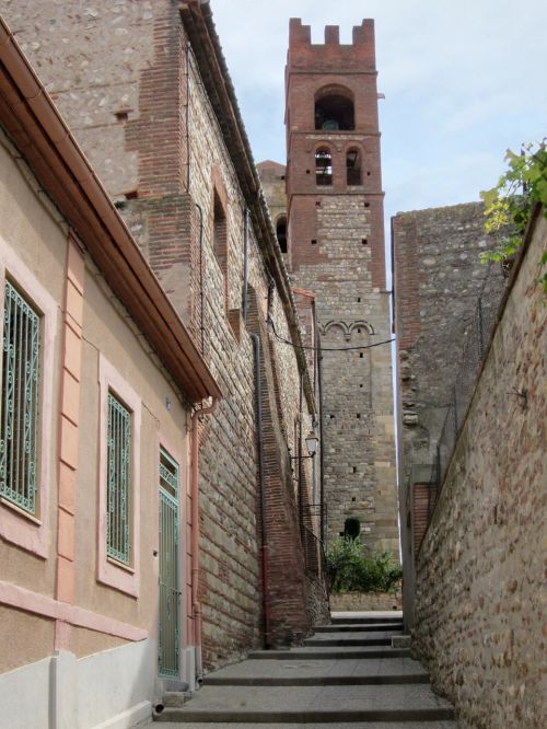 Katedra, Elne, Katalonų, France, Roussillon, Prancūzų Kalba, Viduramžių