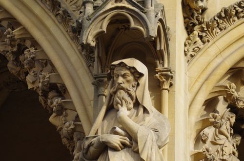 Katedra, Metz, France, Bažnyčia, Architektūra, Statula