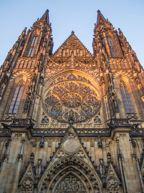 Katedra, Bažnyčia, Krikščionybė, Istorinis, Istorija, Paminklas, Architektūra, Čekijos Respublika, Senas, St, Vitus Katedra, Unesco