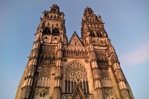 Katedra, Turai, France, Bažnyčia, Religija, Architektūra