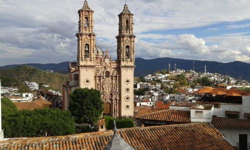 Katedra, Bažnyčia, Paminklas, Turizmas, Istorija, Religija, Parapija, Vaizdas, Kaimas Taxco, Dangus, Kelionė, Kolonijinė Architektūra