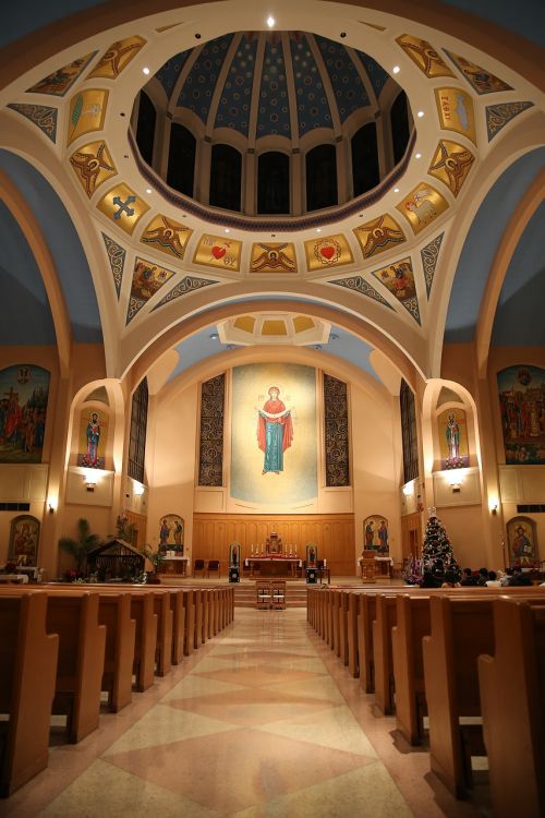 Katedra, Kanada, Vankuveris, Bažnyčioje, Vidinis