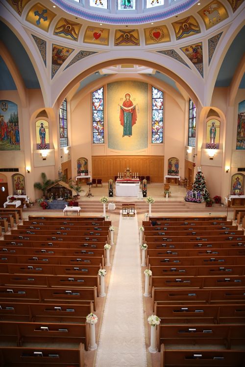 Vestuvių Ceremonija, Katedra, Kanada, Vankuveris, Bažnyčioje, Vidinis