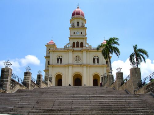 Katedra, Santiago De Kuba, Kuba, Bažnyčia, Spąstus, Architektūra