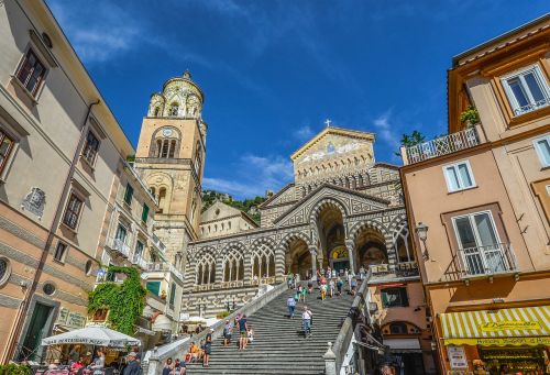 Katedra, Amalfi, Kranto, Bažnyčia, Miestas, Kaimas