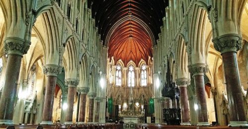 Katedra, Bažnyčia, Architektūra, Cobh, Kamštiena, Airija
