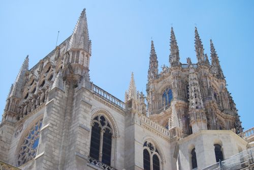 Katedra, Burgos, Architektūra, Istorija, Paminklas, Akmuo, Dangus, Pastatas