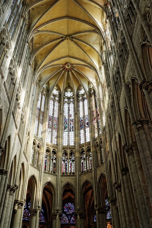 Katedra, Beauvais, Picardy, France, Gotika