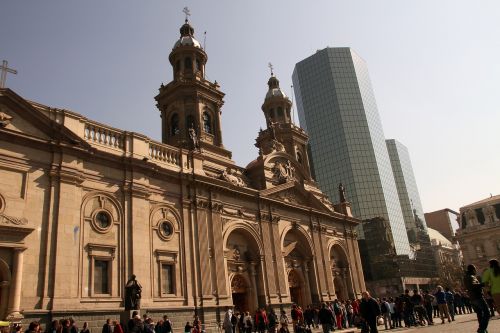 Katedra, Santiago, Centro, Architektūra, Pastatas, Bažnyčia, Miestas