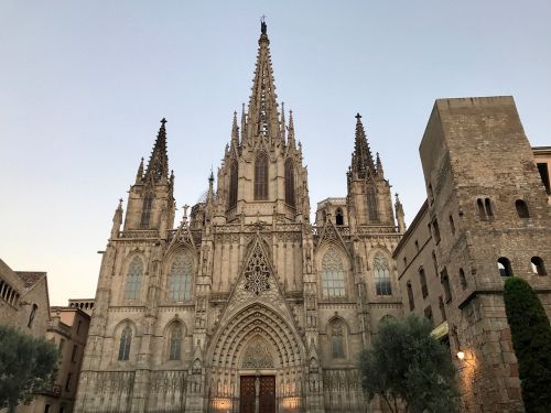 Katedra, Barcelona, Ispanija, Miesto Kelionė, Architektūra, Pastatas, Lankytinos Vietos, Šventė