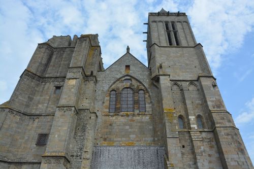 Katedra, Saint Samson Of Dol De Bretagne, Senoji Katalikų Katedra, Romėnų, Skirta Šventam Samsonui, Gotikinis Stilius, Istorinis Paminklas, Prancūzų Kalba